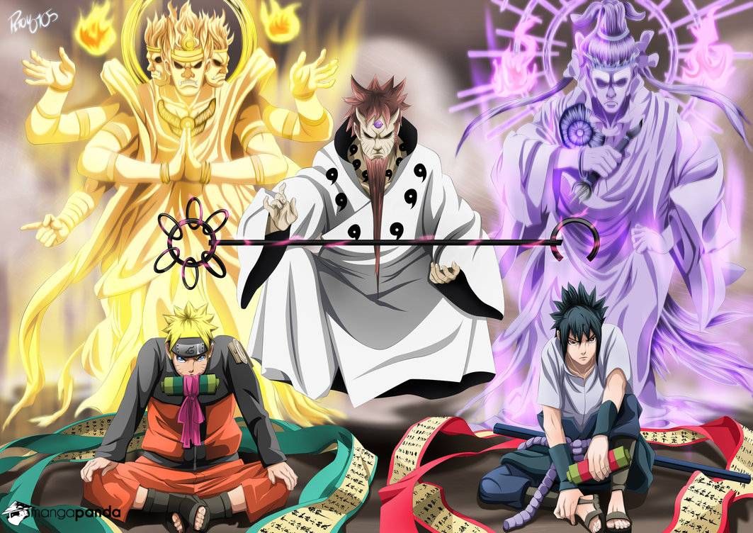 Indra And Ashura Reincarnations - HD Wallpaper 