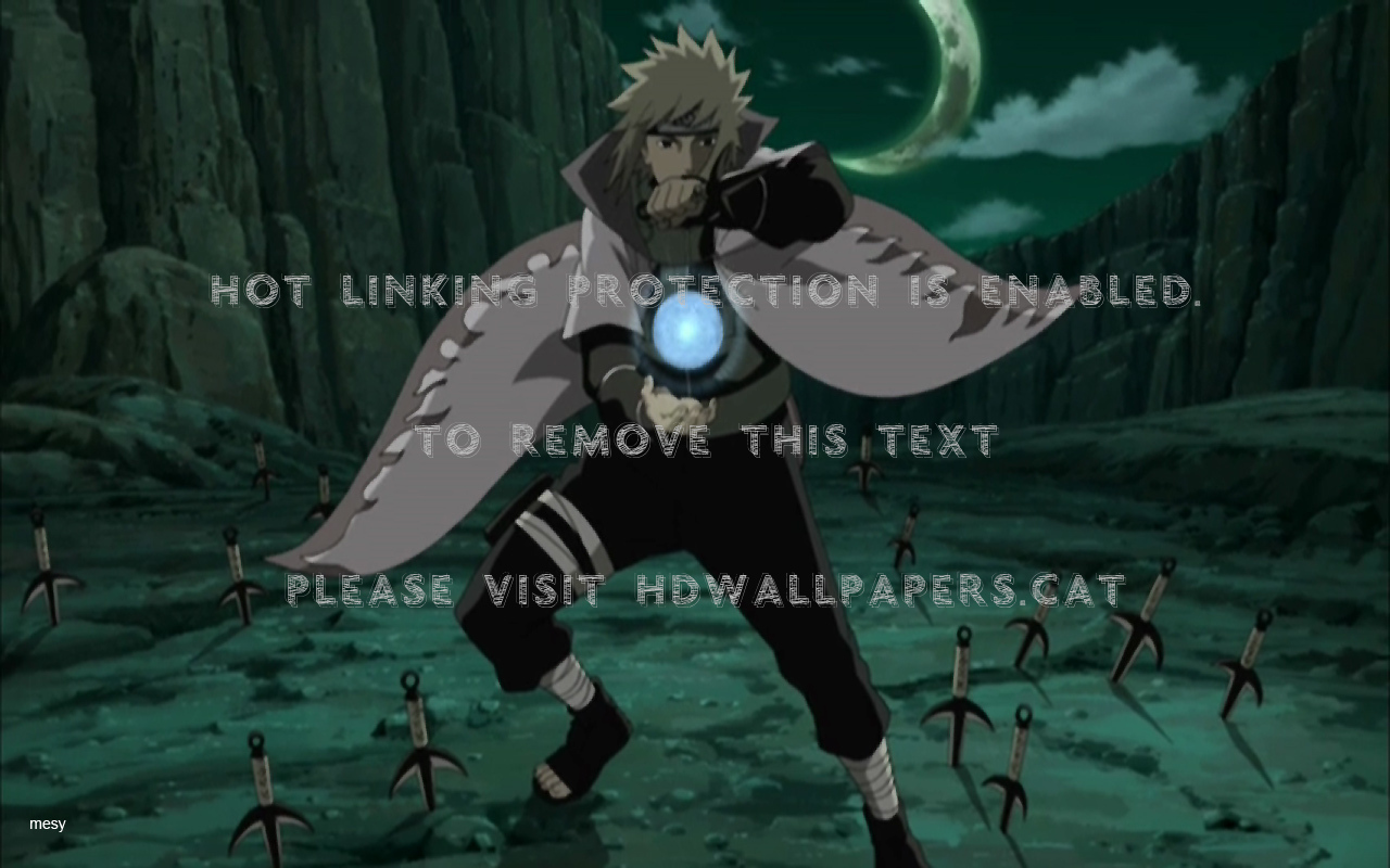 Minato Namikaze Mesy 4th Hokage Konoha - Minato Badass - HD Wallpaper 
