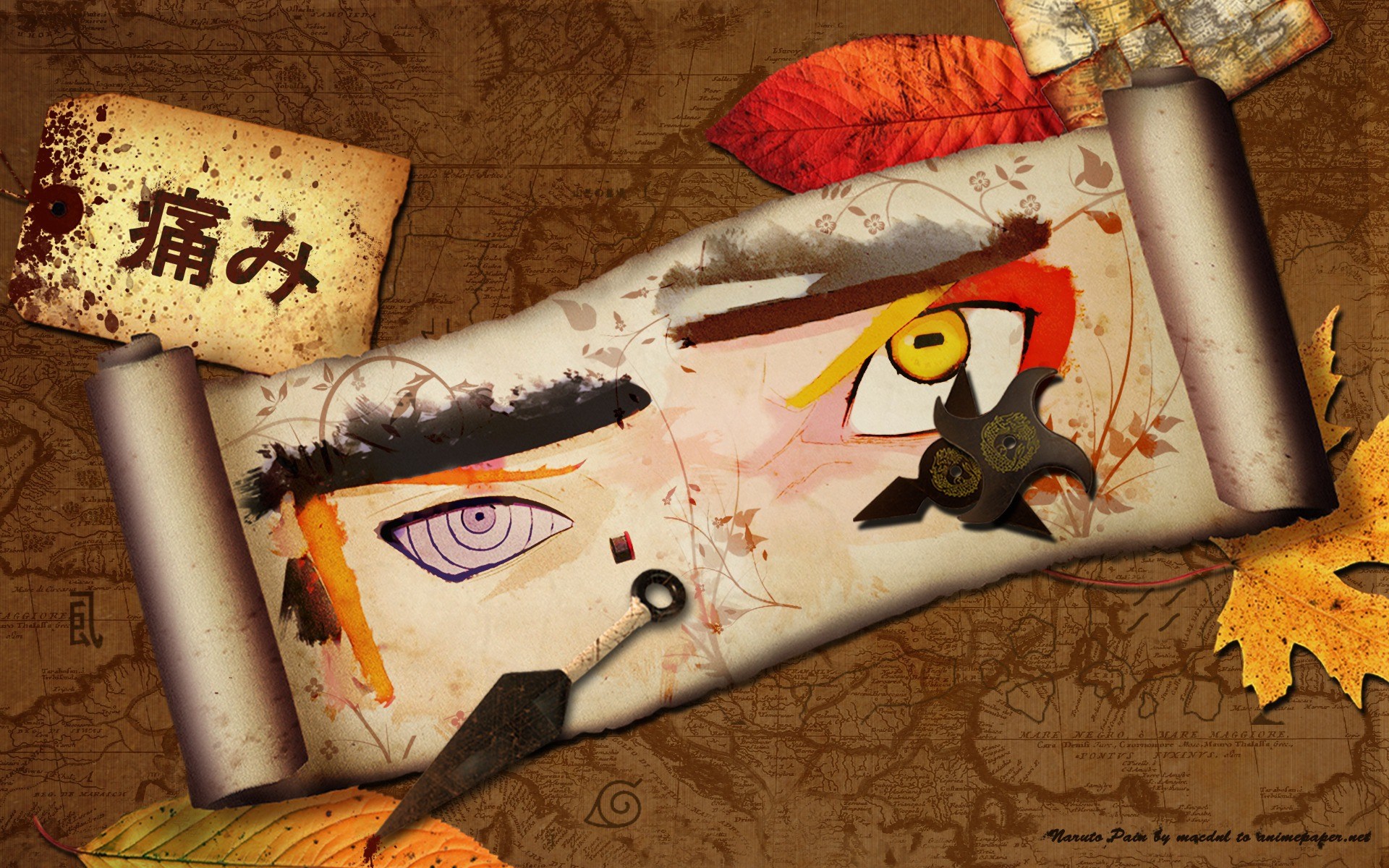 Naruto Pain - HD Wallpaper 