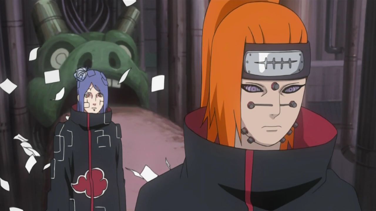 Konan And Pain - Akatsuki Pain E Konan - HD Wallpaper 
