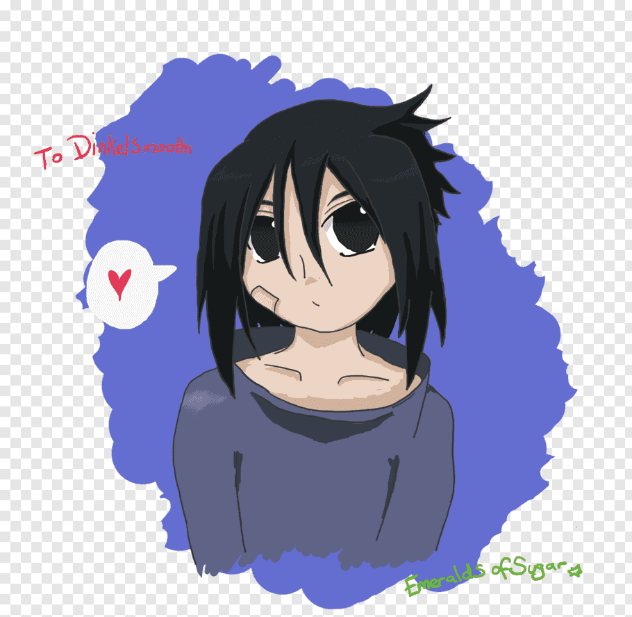 Character Sasuke Uchiha Mangaka, Emeralds Png - Cartoon - HD Wallpaper 