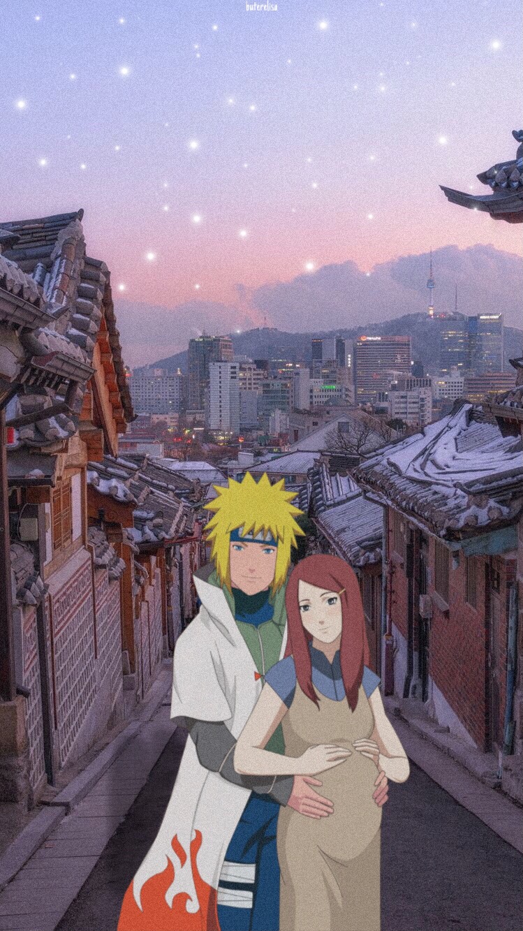 Wallpaper Minato And Kushina - Bukchon Hanok Village - HD Wallpaper 