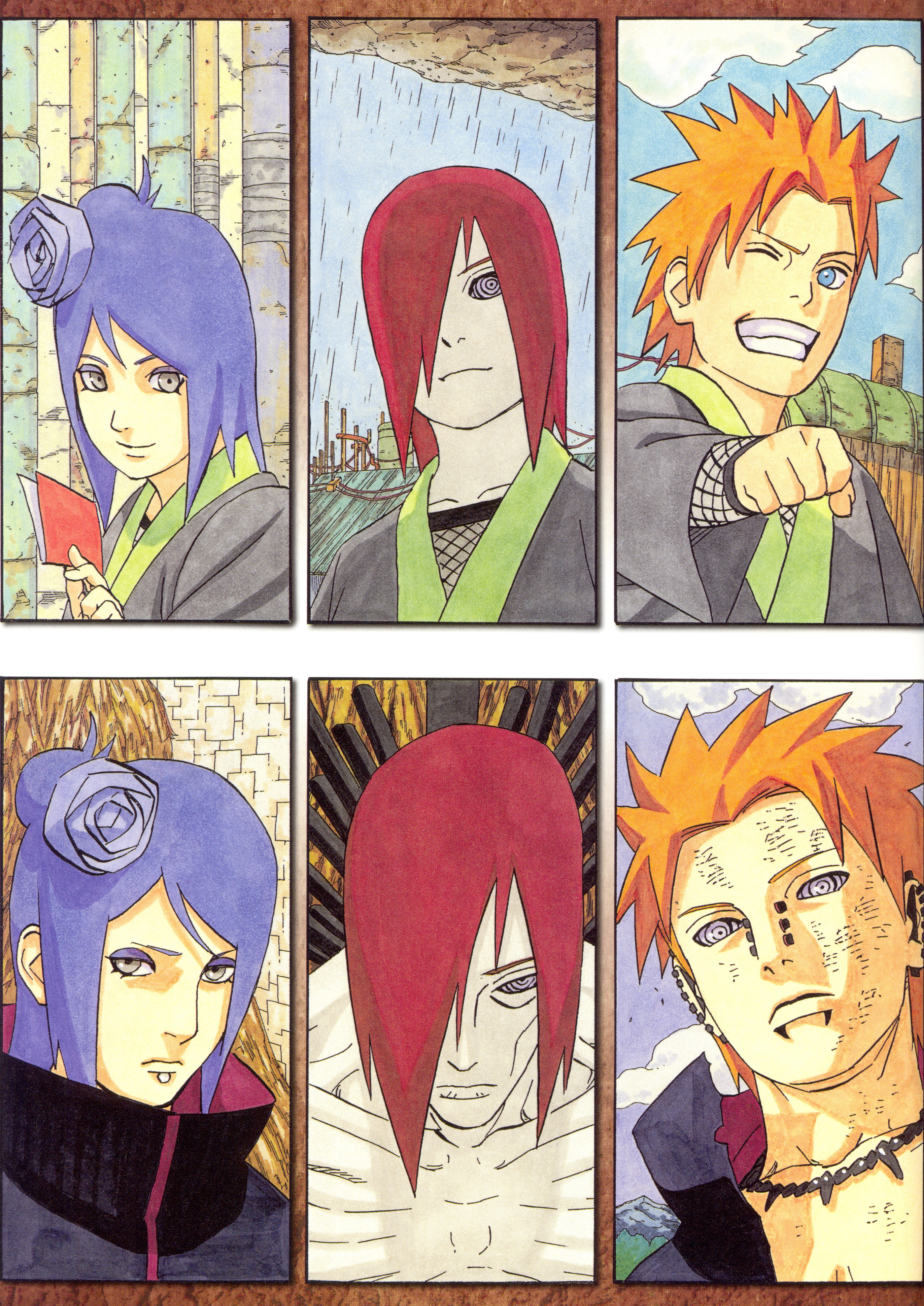 Wallpaper Pein Akatsuki - HD Wallpaper 