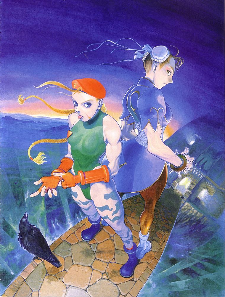 Street Fighter 2 Cammy Chun Li - HD Wallpaper 