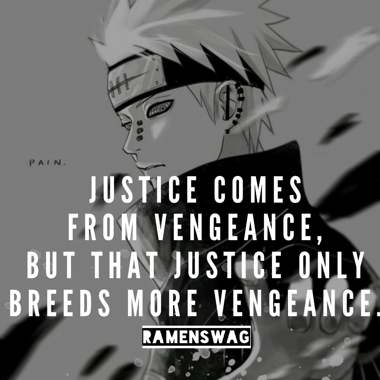 Pain Famous Quotes Naruto - 1280x1280 Wallpaper 