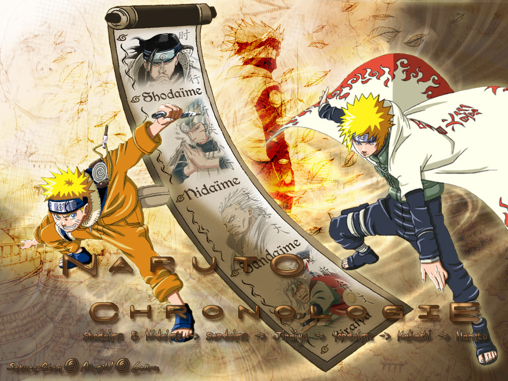 Fourth Hokage - HD Wallpaper 