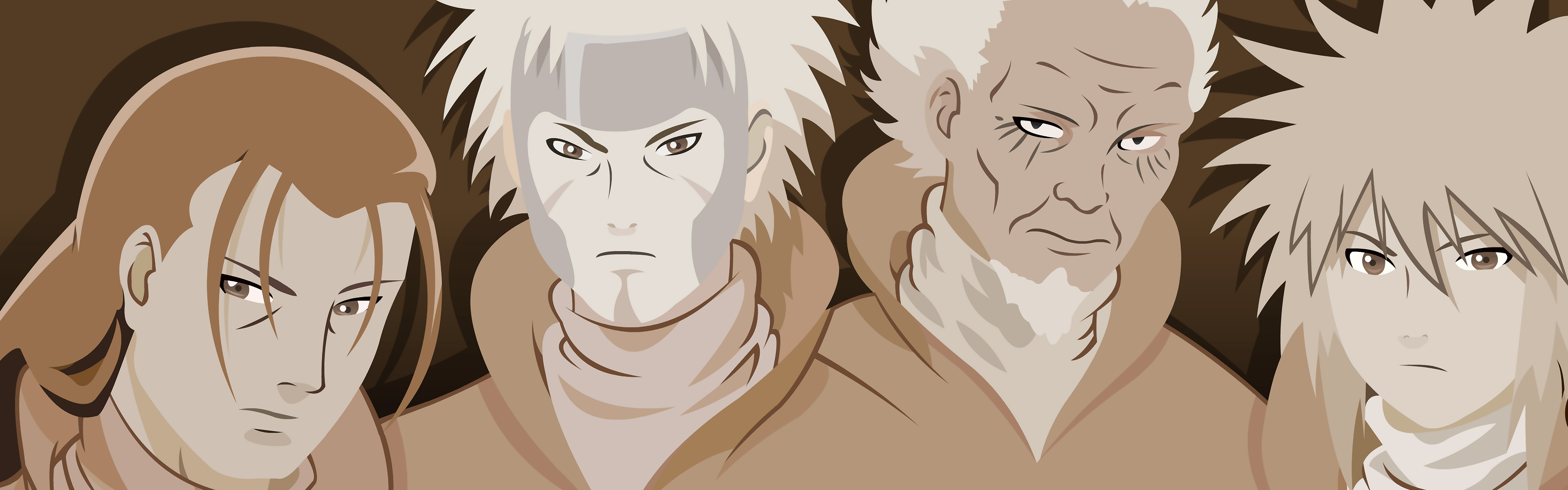 Wallpaper - Naruto Minato Tobirama Senju - HD Wallpaper 