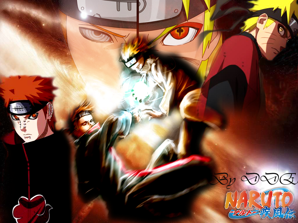 Naruto & Hinata Wallpaper Photo - Pain Vs Naruto Wallpaper Hd - HD Wallpaper 