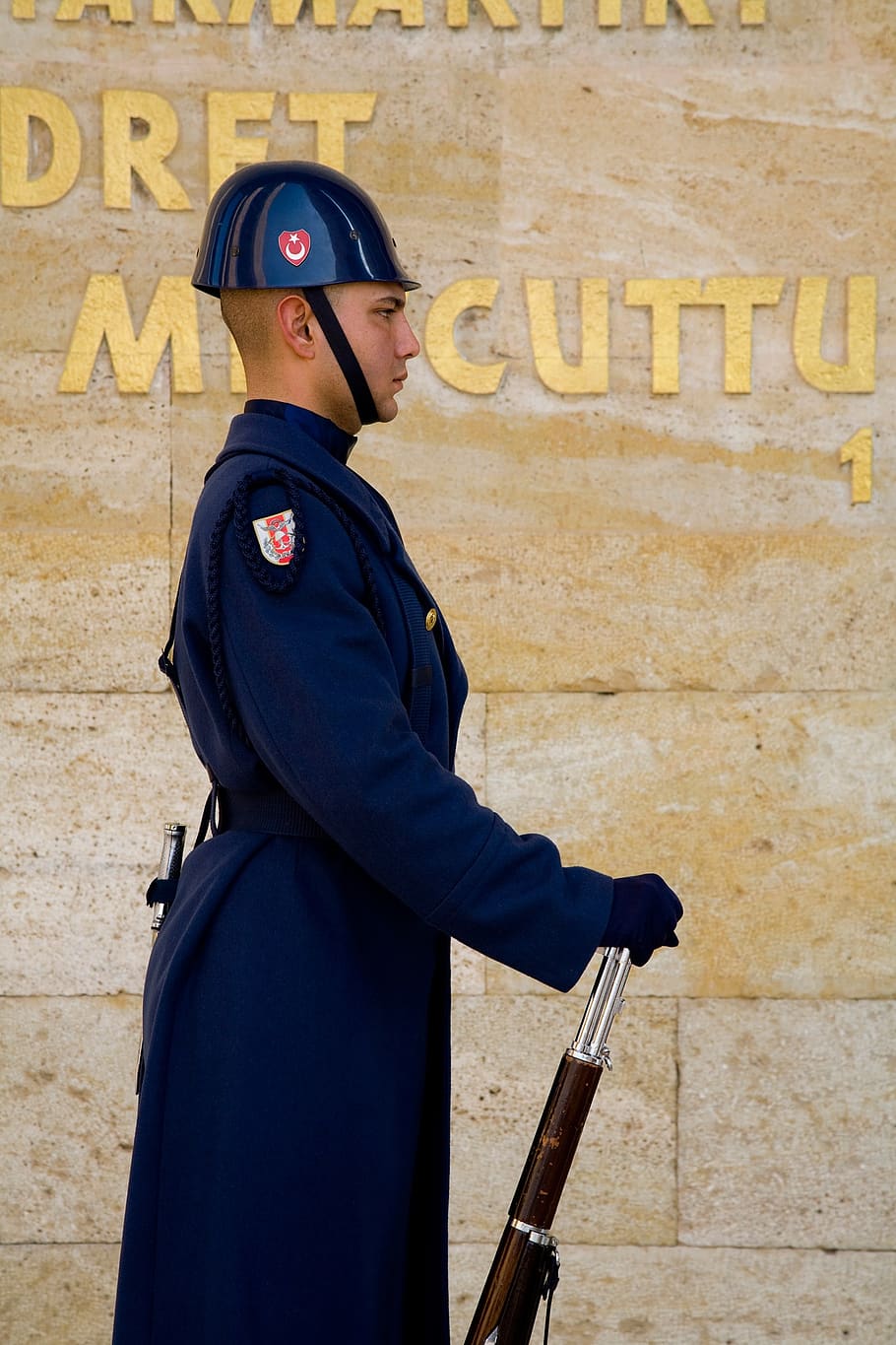 Soldier, Mausoleum, Atatürk, Ankara, Turkey, Seizure, - Atatürk Anıtkabir Asker - HD Wallpaper 