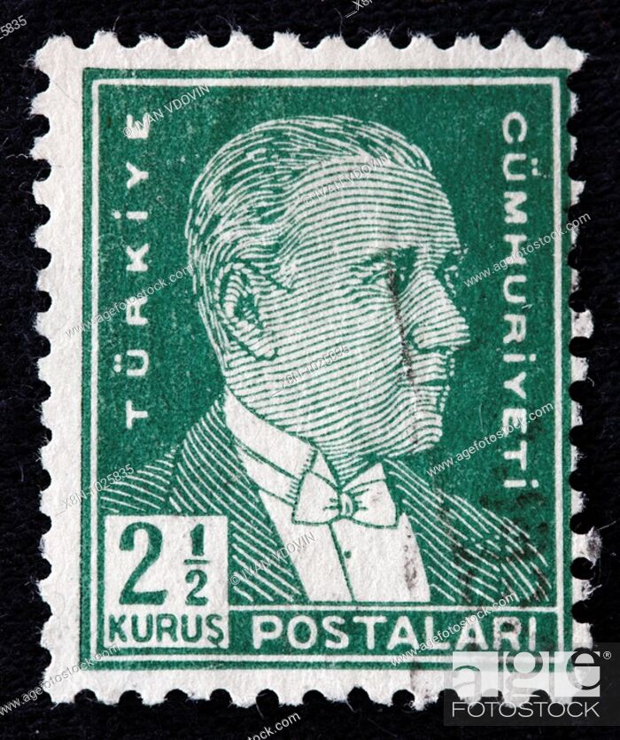 Mustafa Kemal Atatrk Ataturk, First President Of The - 1 Cent Stamp Value - HD Wallpaper 