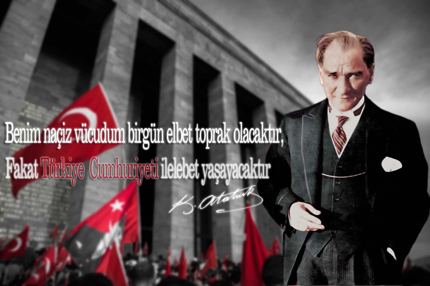 Atatürk Clipart - HD Wallpaper 