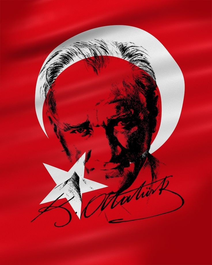 Image - Kemal Atatürk Resmi Ve Imzası - HD Wallpaper 