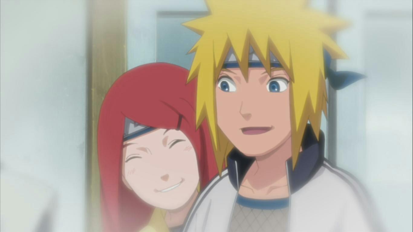 Minato E Kushina Wallpaper Hd - HD Wallpaper 