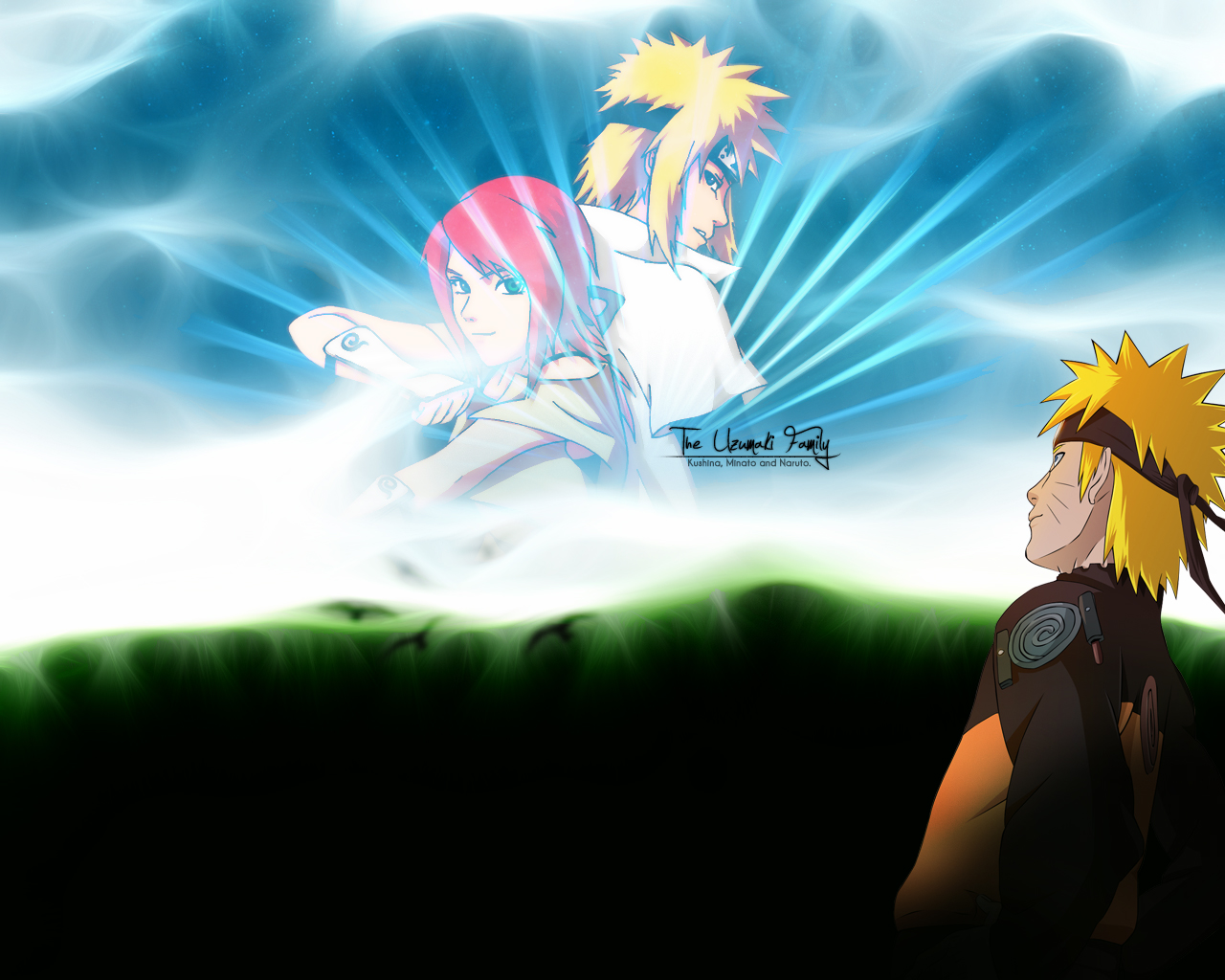 Masashi Kishimoto, Studio Pierrot, Naruto, Minato Namikaze, - Kushina Uzumaki - 1280x1024 Wallpaper Masashi Kishimoto, Studio Pierrot, Naruto, Minato Namikaze, - Kushina Uzumaki - 1280x1024 Wallpaper