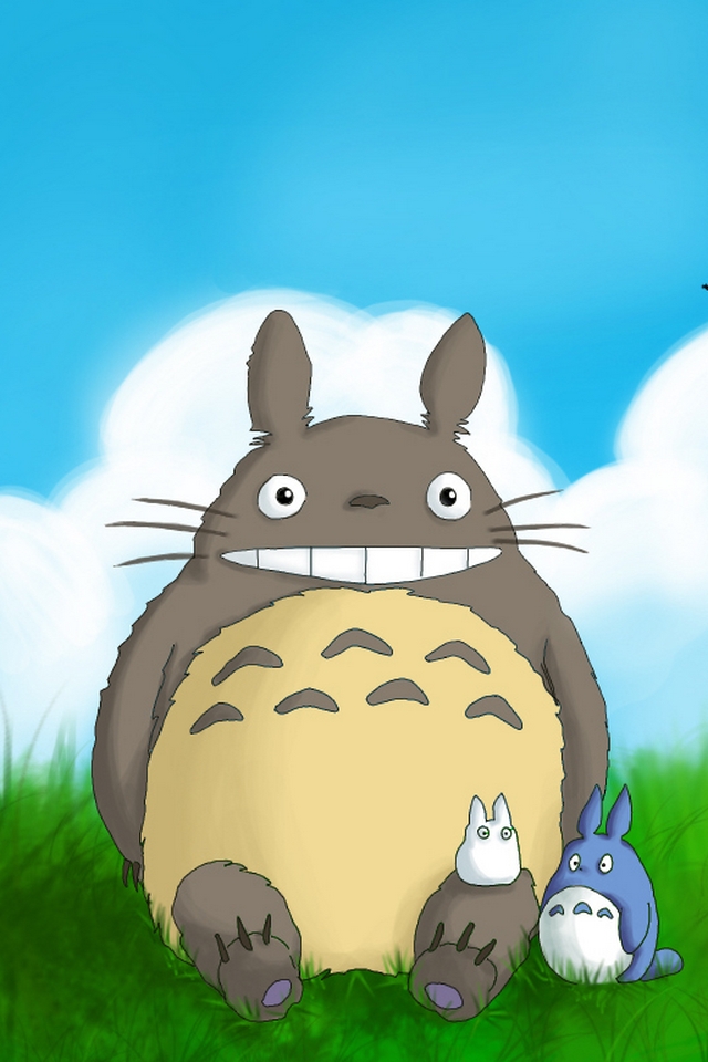 My Neighbor Totoro 640x960 Wallpaper Teahub Io