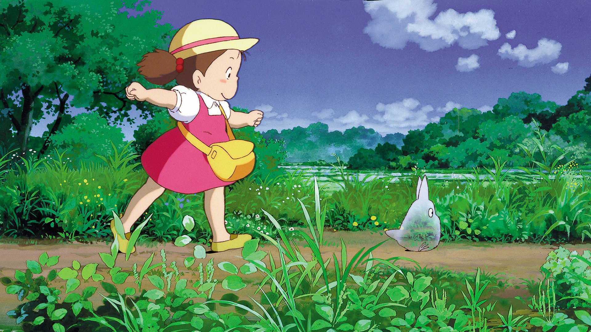 Tonari No Totoro 1988 Wallpaper - Studio Ghibli Characters Totoro - HD Wallpaper 