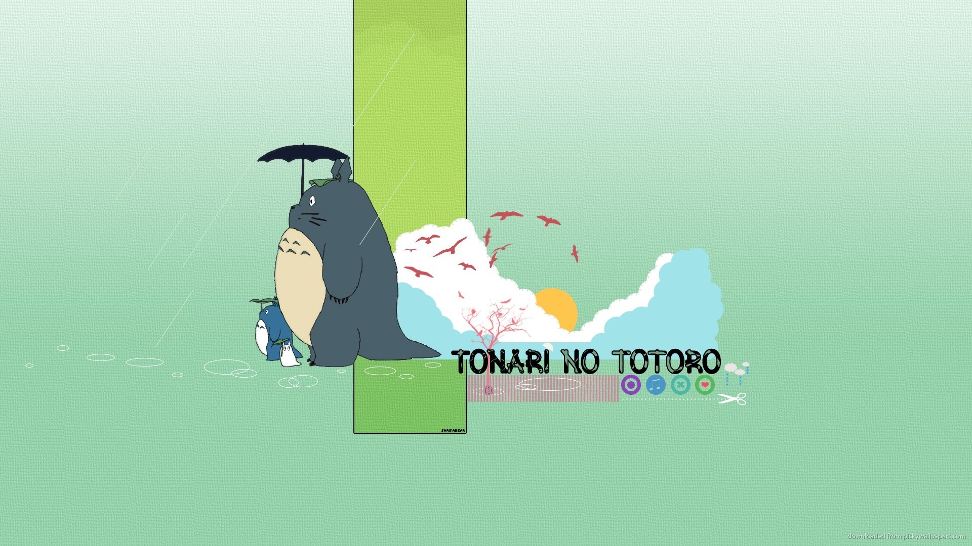 Iphone High Resolution Totoro - HD Wallpaper 