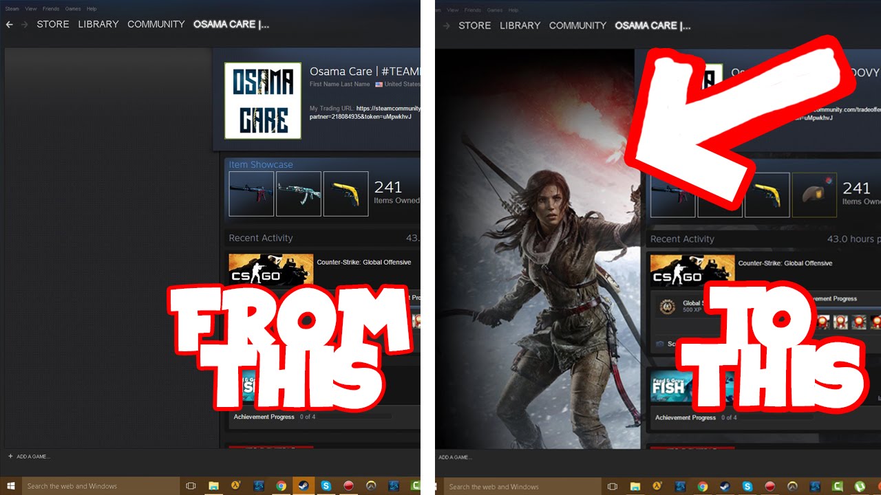 Change Wallpaper On Steam - HD Wallpaper 