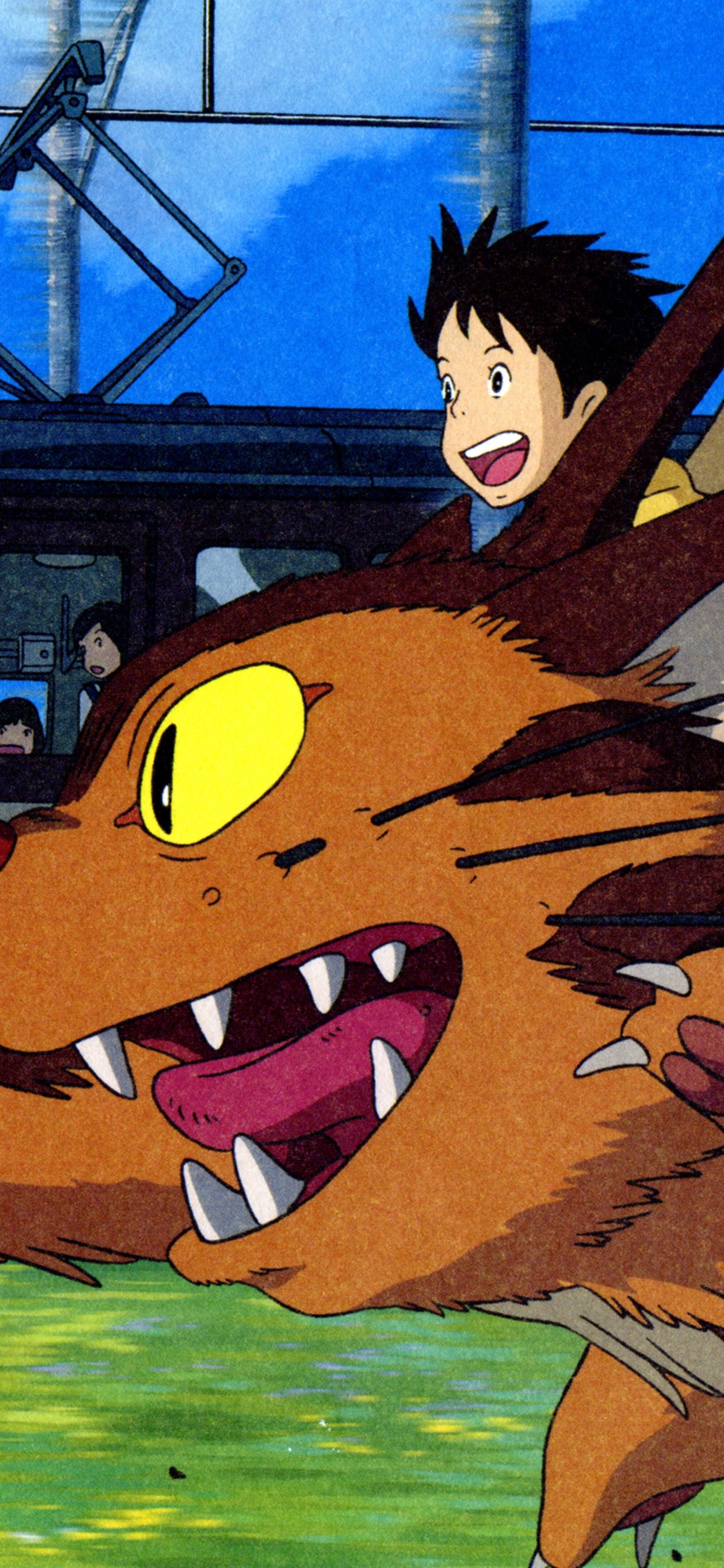 Iphone Wallpaper My Neighbor Totoro, Train, Cat - My Neighbour Totoro Cat Bus - 1242x2688 Wallpaper Iphone Wallpaper My Neighbor Totoro, Train, Cat - My Neighbour Totoro Cat Bus - 1242x2688 Wallpaper