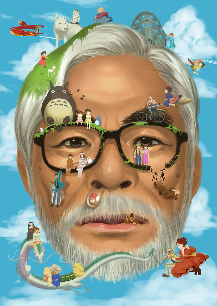 Anime, Studio Ghibli, Hayao Miyazaki, Hd Wallpaper - Hayao Miyazaki - HD Wallpaper 