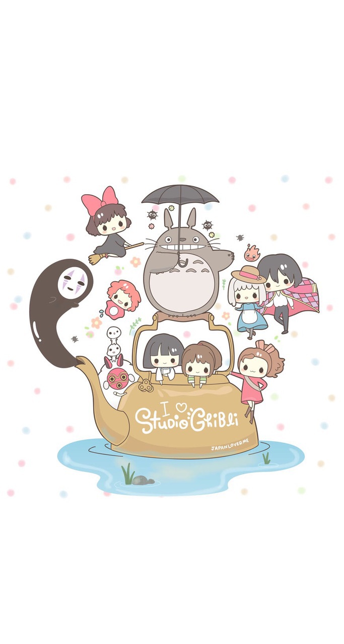 Studio Ghibli, Totoro, And Anime Image - Studios Ghibli Cute Characters - HD Wallpaper 