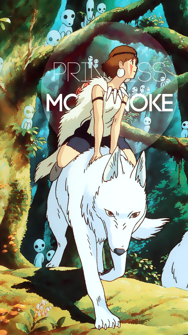Princess Mononoke Wallpaper Iphone - HD Wallpaper 