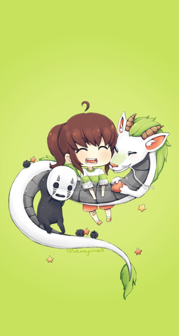 #spiritedaway #chihiroogino #chihiro #chihiroandhaku - Personajes Viaje De Chihiro Lin - HD Wallpaper 