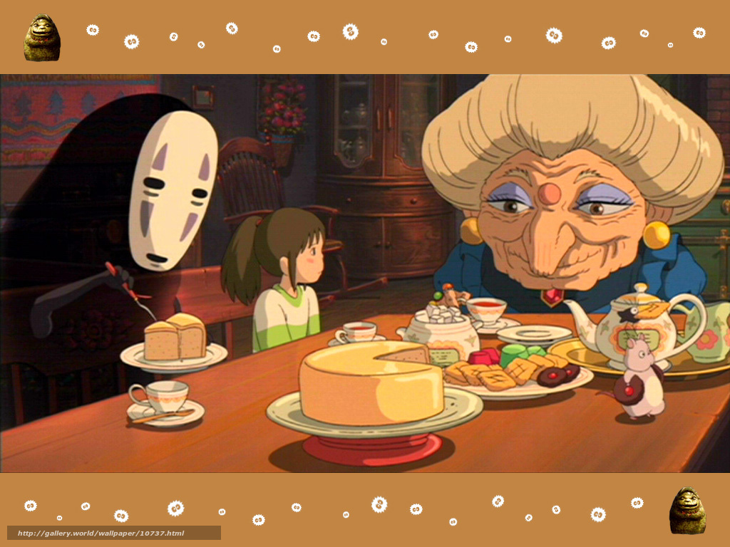 Download Wallpaper Spirited Away, Sen To Chihiro No - Spirited Away - HD Wallpaper 