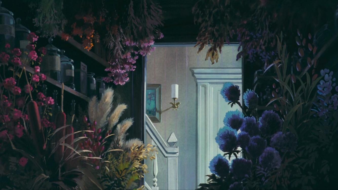 Kiki's Delivery Service Flowers - HD Wallpaper 