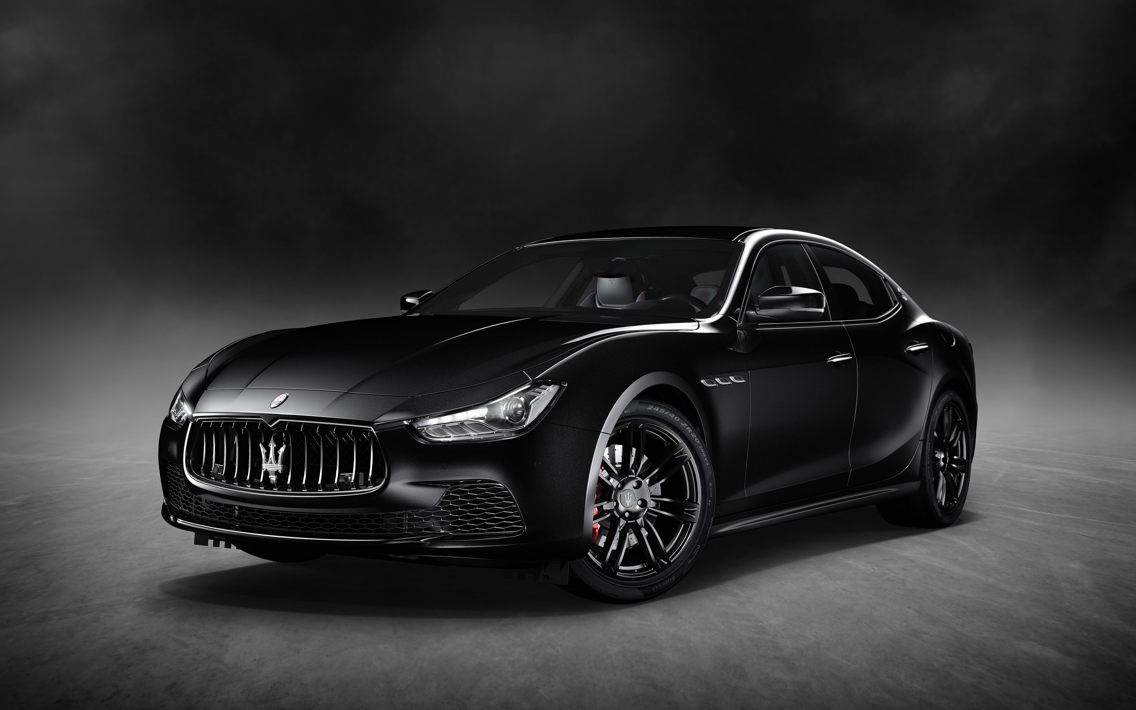 2018 Maserati Ghibli Black - HD Wallpaper 
