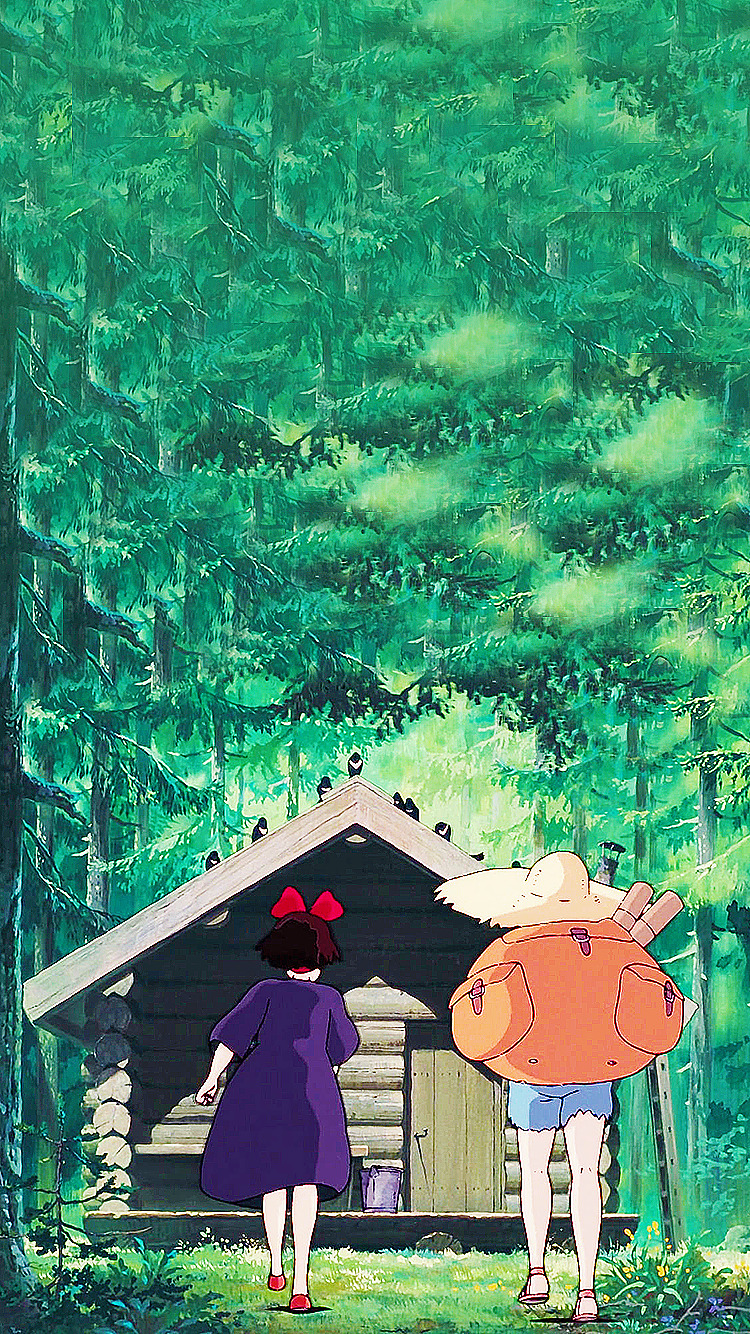 Kiki S Delivery Service Phone Background - Kikis Delivery Service Phone - HD Wallpaper 