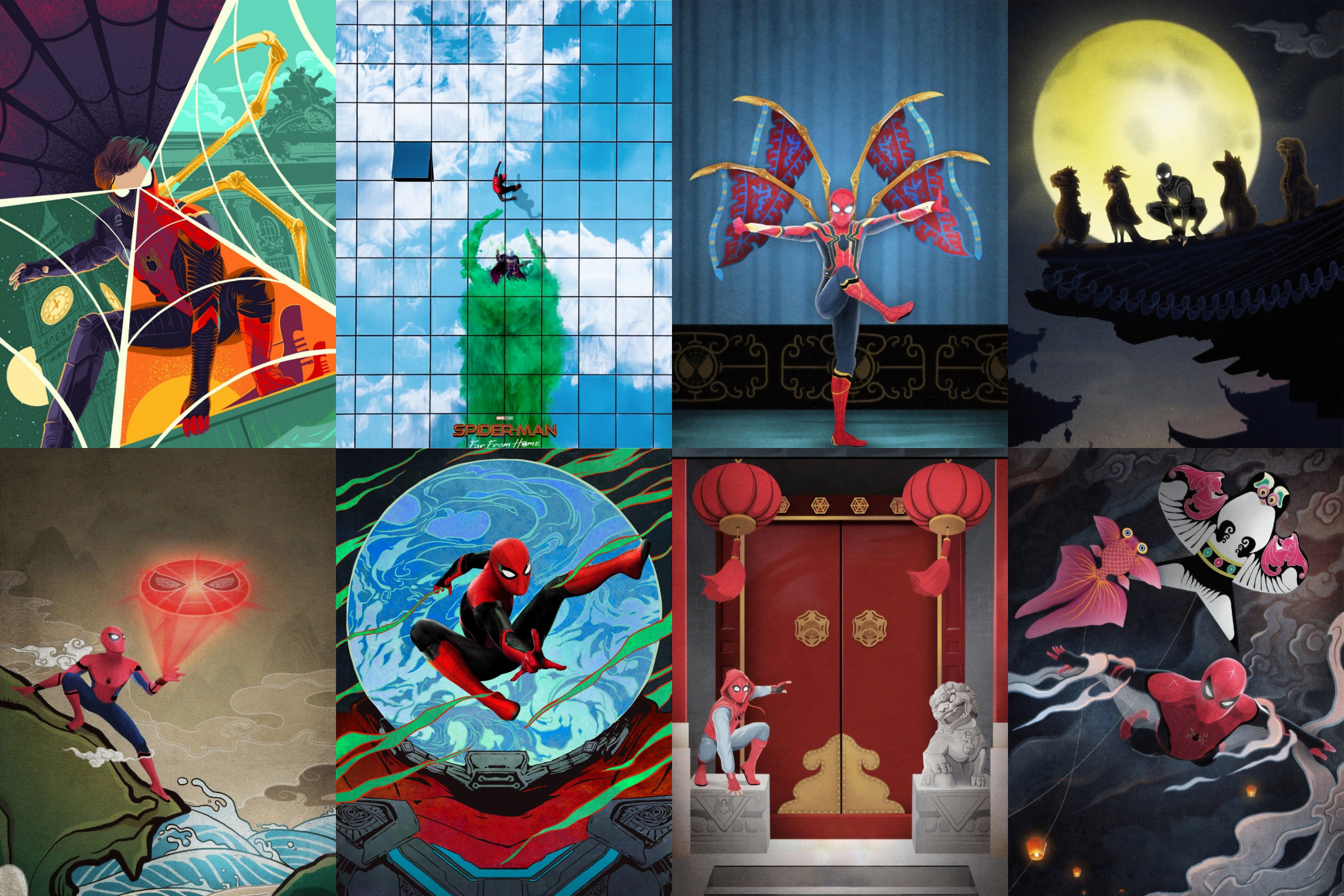 Spider Man Far From Home Wallpaper Of Movie - HD Wallpaper 