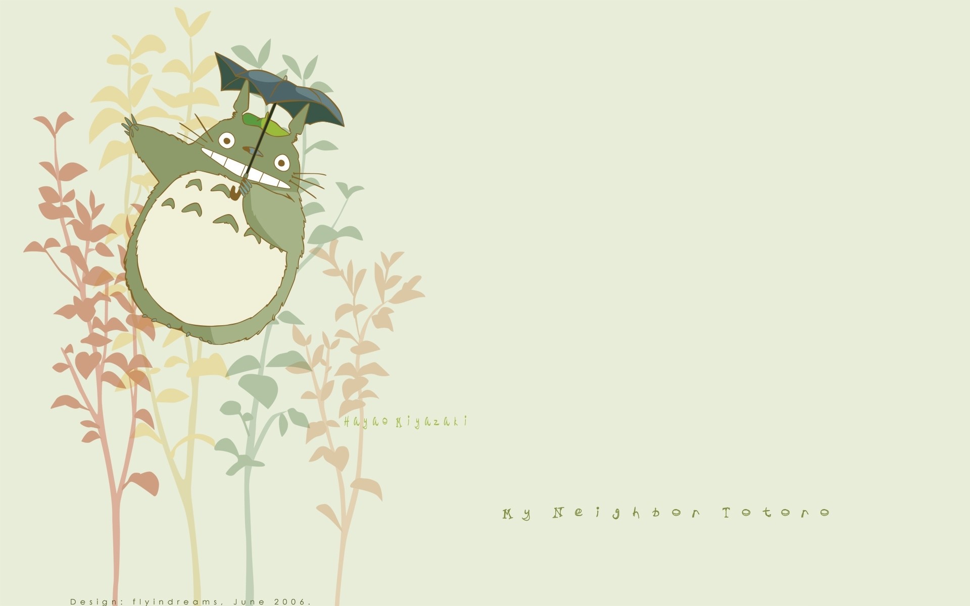 Totoro Studio Ghibli Art Wallpaper Full Hd Wallpapers - Desktop Studio Ghibli Wallpaper Hd - HD Wallpaper 