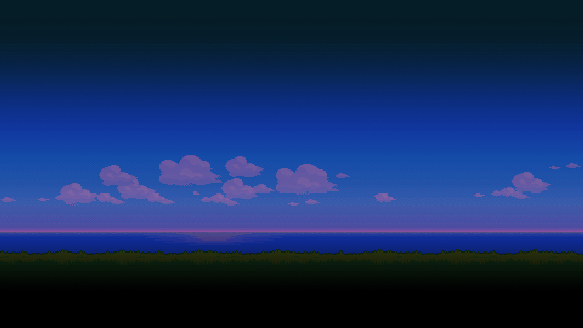 8 Bit Wallpaper Hd - Grassland - HD Wallpaper 