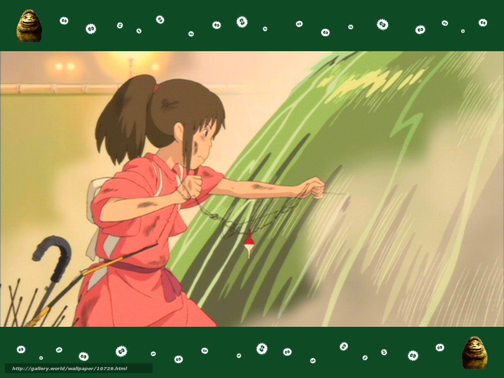 Download Wallpaper Spirited Away, Sen To Chihiro No - Spirited Away - HD Wallpaper 