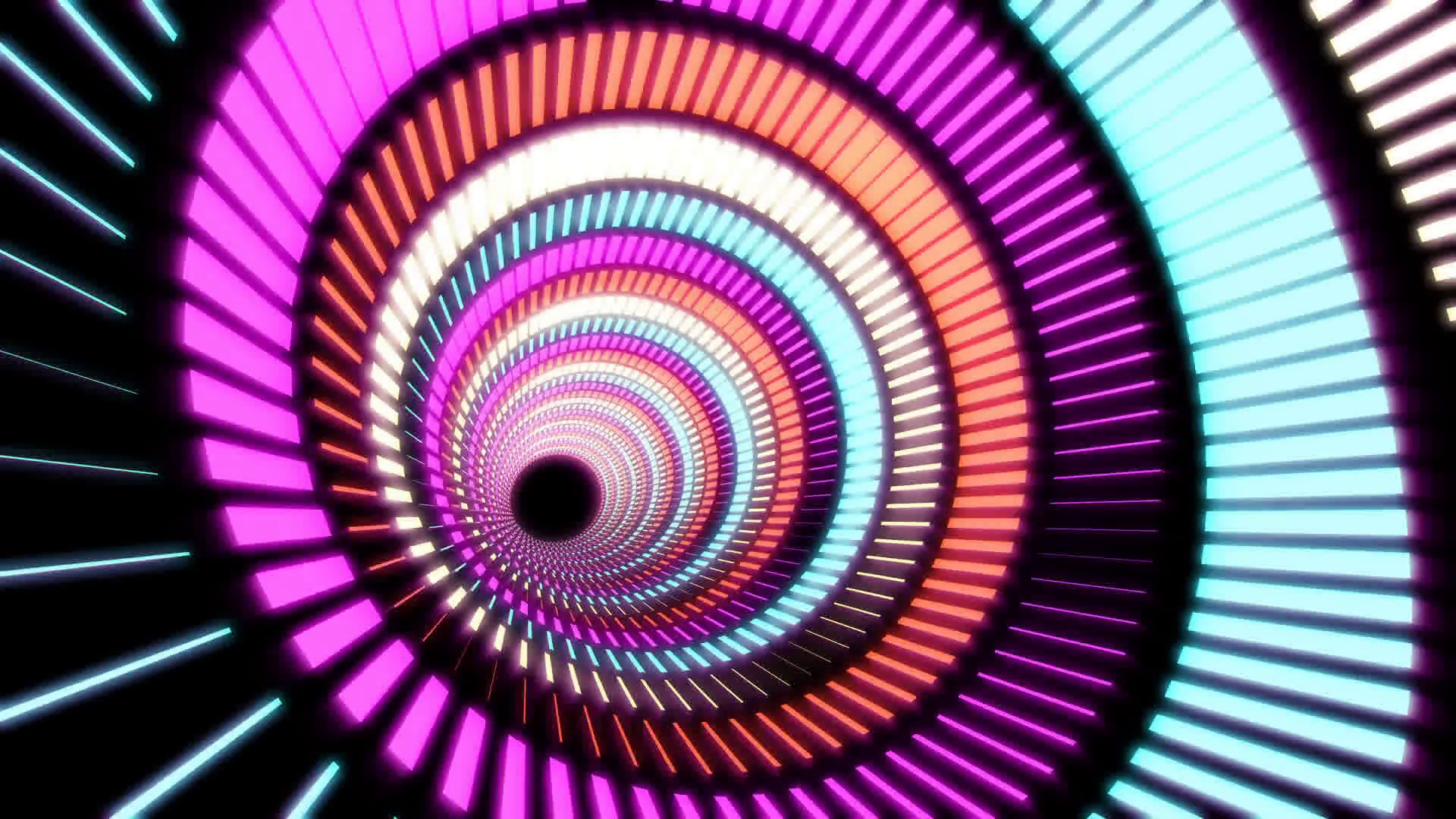 1920x1080, Abstract Background Colorful Circles Perpetually - Moving Hypnotizing Backgrounds - HD Wallpaper 