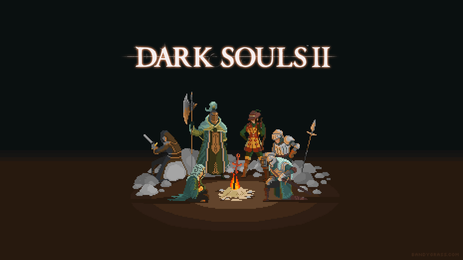 Dark Souls Vector Art - HD Wallpaper 