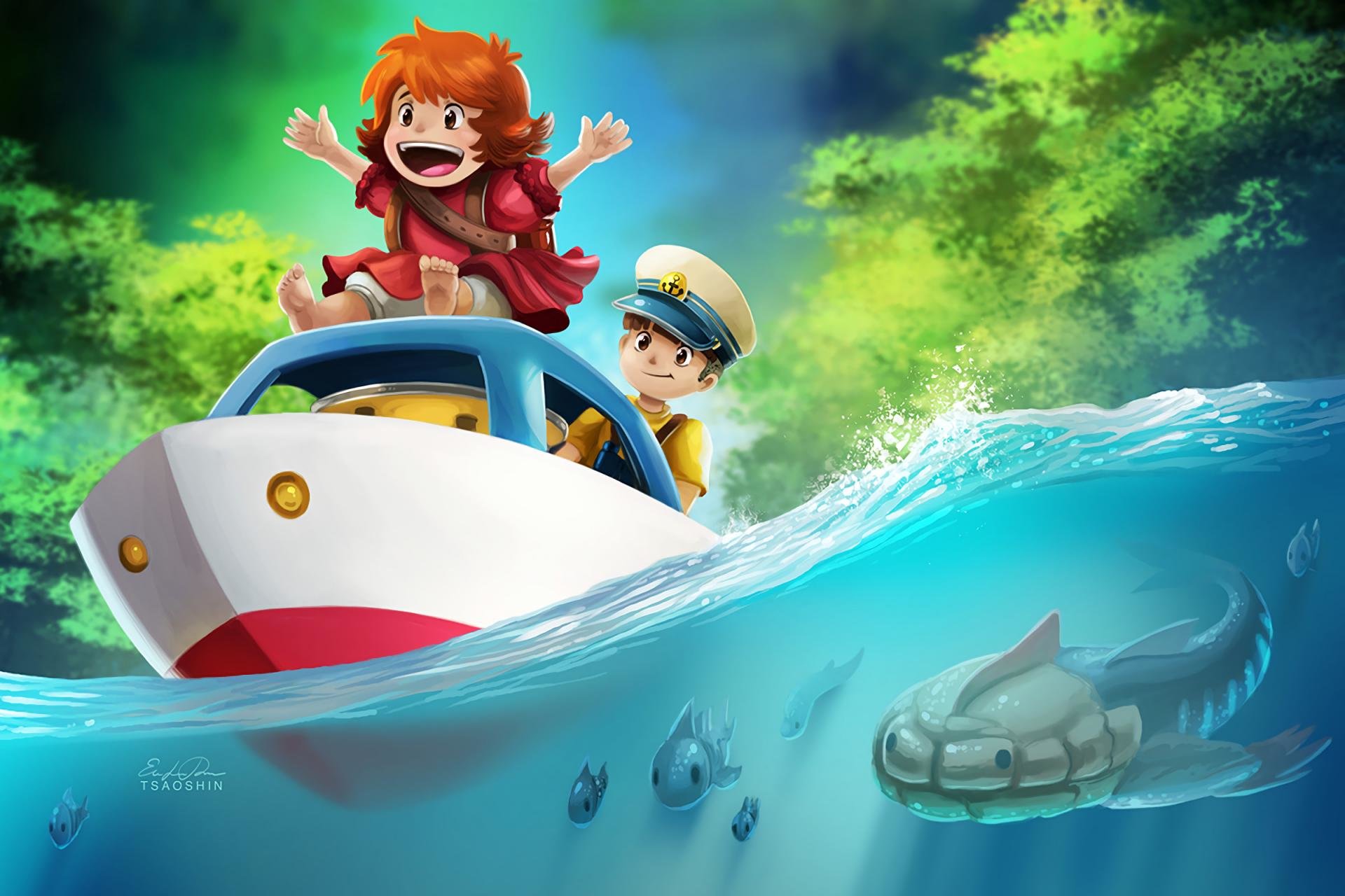 High Resolution Ponyo Hd Wallpaper Id - Ponyo Fondo De Pantalla - HD Wallpaper 