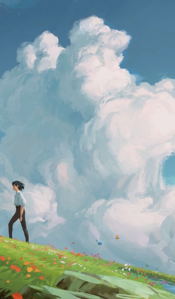 Howl S Moving Castle Sophie Hatter Howl Artwork Howl S Moving Castle Wallpaper Phone 600x1024 Wallpaper Teahub Io