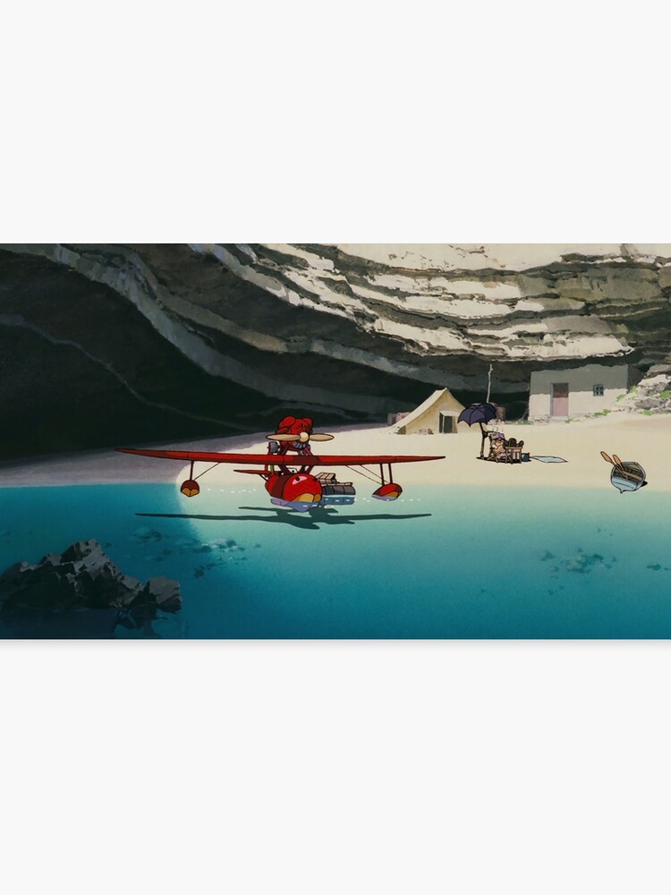 Studio Ghibli Porco Rosso Island - HD Wallpaper 