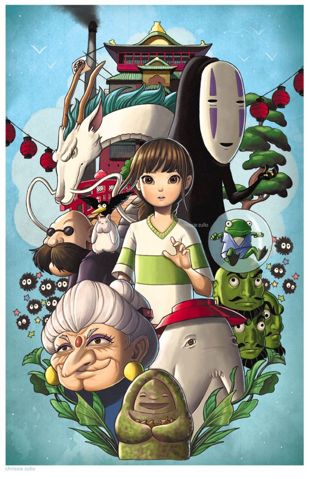 Spirited Away - Studio Ghibli Art - HD Wallpaper 