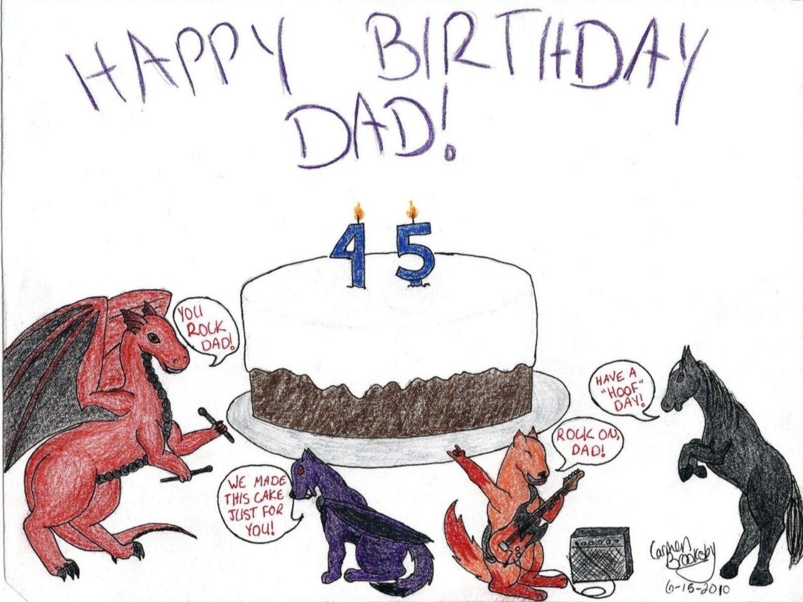 Happy Birthday Funny Hd Image - Happy Birthday 45 Dad - HD Wallpaper 