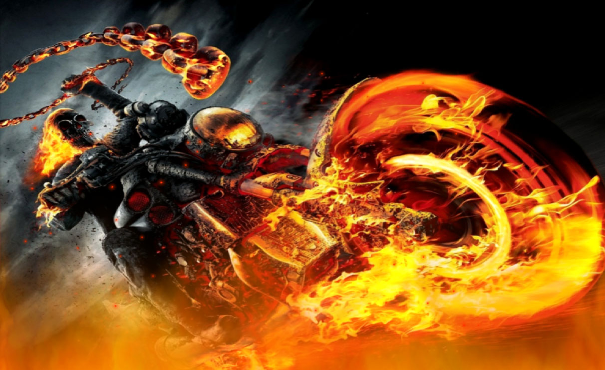 Johnny Blaze Movie Ghost Rider - HD Wallpaper 