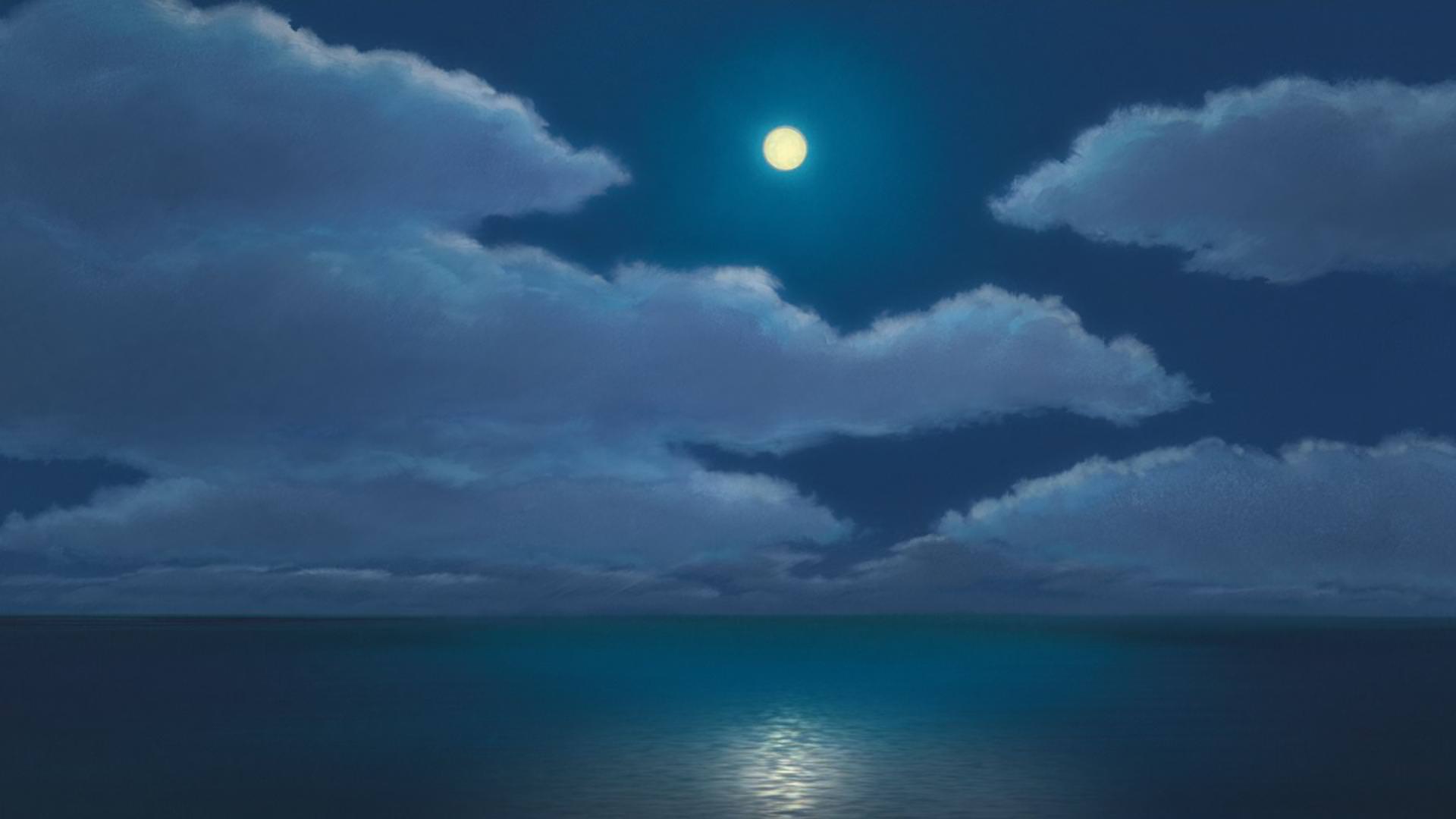 Spirited Away Wallpaper Moon - HD Wallpaper 