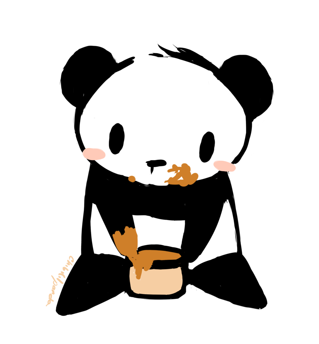 Cute Panda Anime Gif - Transparent Background Panda Clipart - HD Wallpaper 