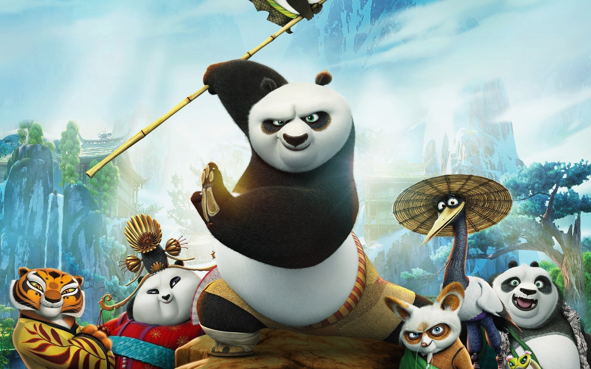 Download Animated Hd Wallpapers - Kung Fu Panda Wallpaper Hd - HD Wallpaper 