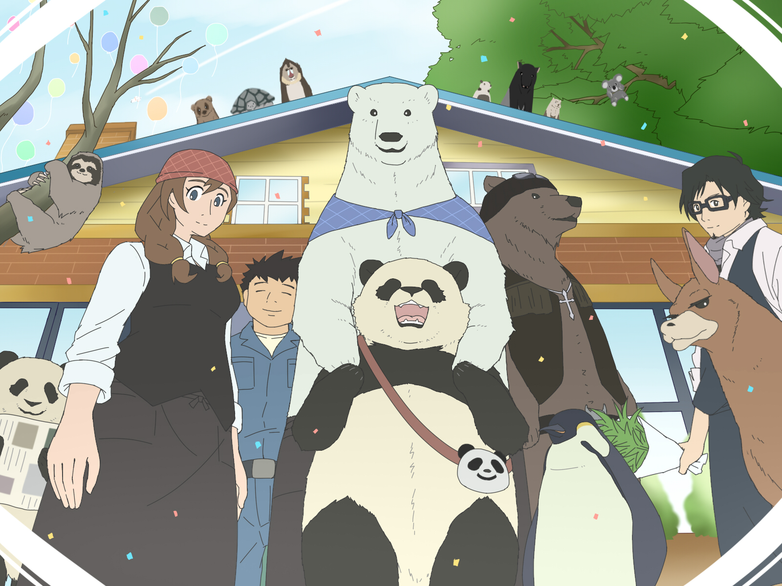 Shirokuma Cafe - HD Wallpaper 