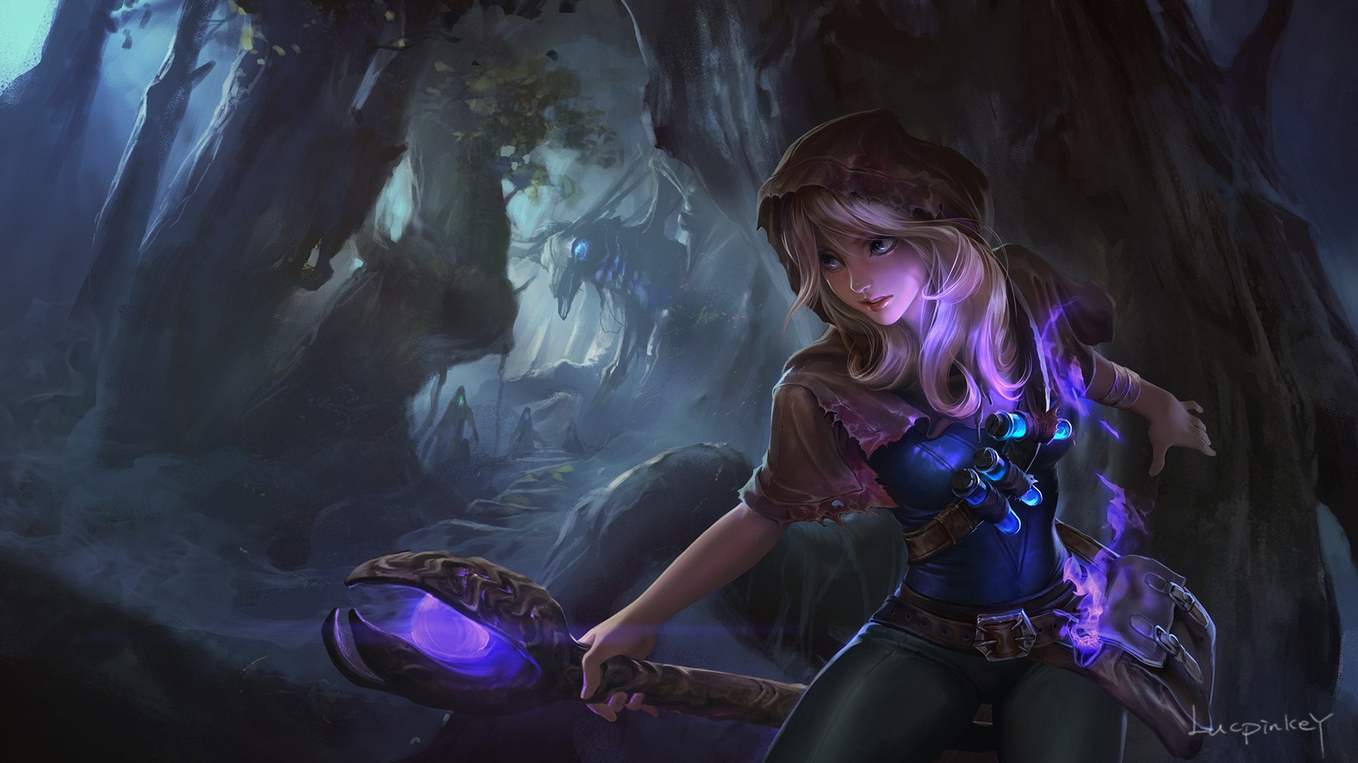 League Of Legends Spellthief Lux - HD Wallpaper 