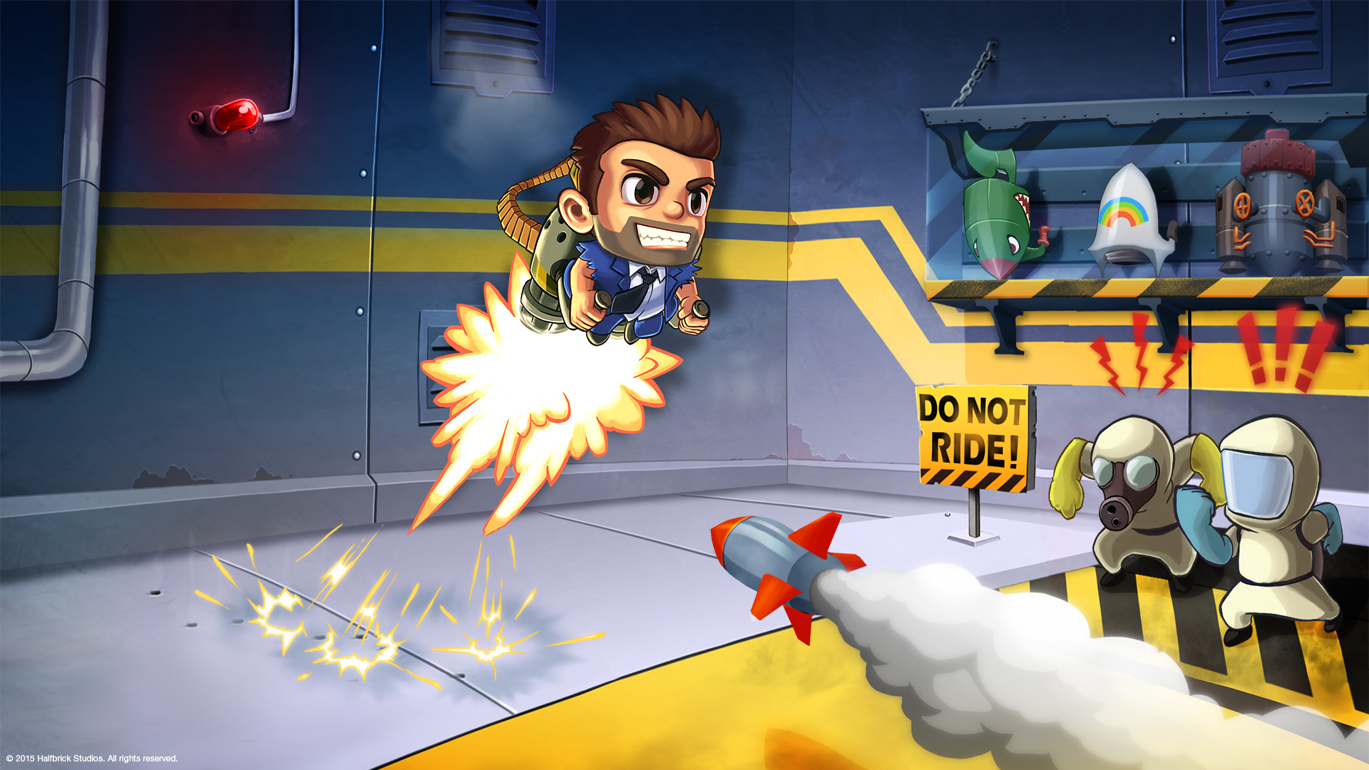 Jetpack Joyride - HD Wallpaper 