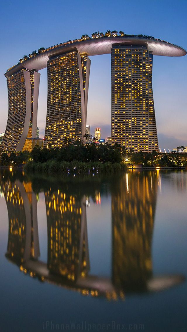 Iphone Marina Bay Sands - HD Wallpaper 